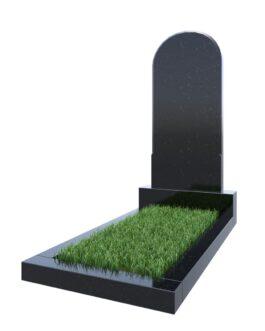 Monument granit negru E015